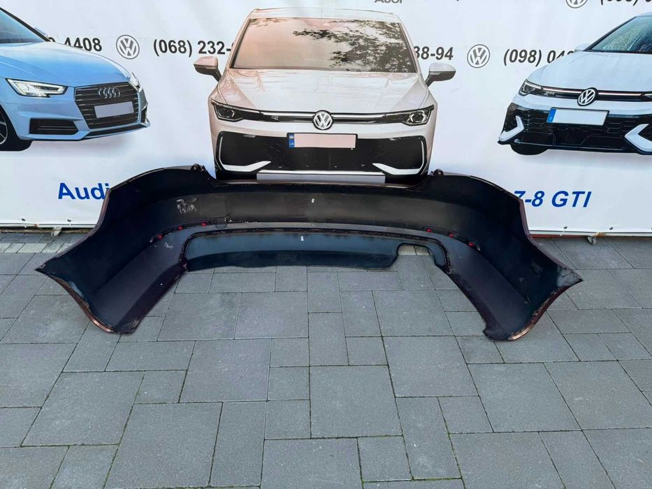 Бампер задній ліфбек Skoda Superb 2015 Друге покоління (B6, рестайлінг) оригінал 3t0807421