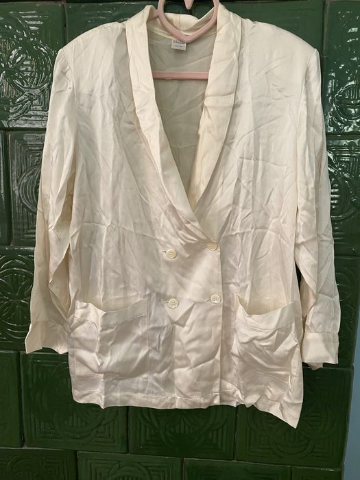 Піджак  100% шовк 48 л 50 хл дуже гарний