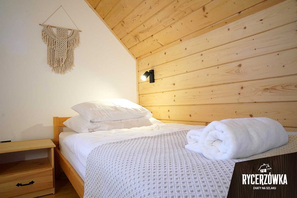 Chaty Rycerzówka - domek w górach. Soblówka. Beskid Żywiecki