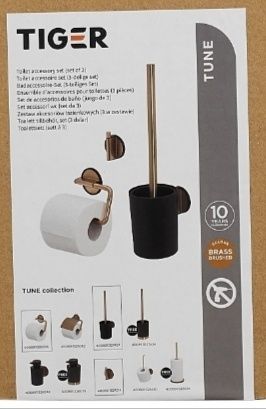 Zestaw akcesoriów łazienkowych Tiger Tune
