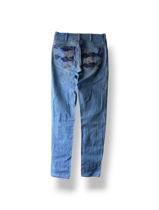 Spodnie jeansy slim fit Blå Konst South Print Acne Studios r.Xs