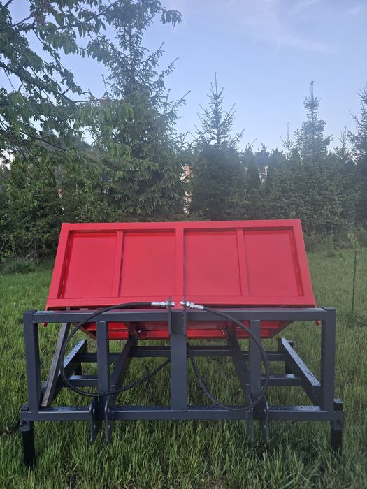 Solidna skrzynia z kiprem hydraulicznym wzmacniana 1.5 m