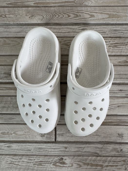 крокс для дівчаток crocs classic cutie clog new white білі, J3