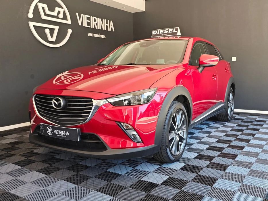 Mazda CX-3 1.5 Sky.Excellence HT Leather White Navi