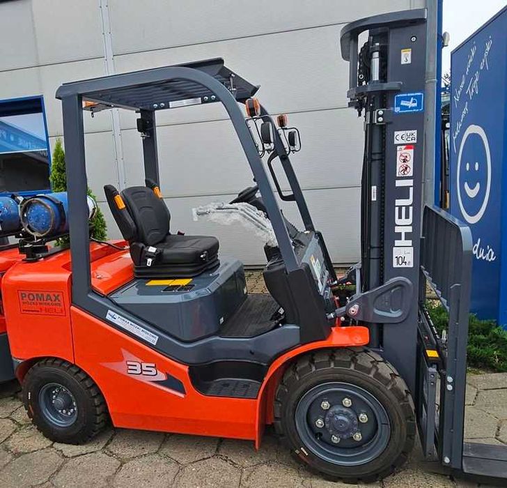 Heli CPYD35-KU1H wózek widłowy LPG FABRYCZNIE NOWY 3.5T 3.30m POMAX