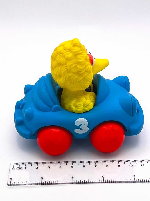 Sesame Street Big Bird  Rolly Car Tyco Pre-School Tyco Jim Henson