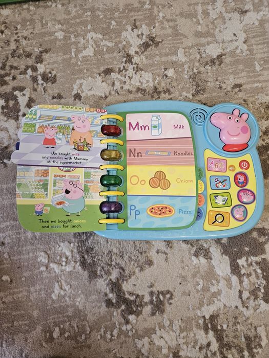 Музична книга Vtech,Пеппа,Твоя Перша Книга