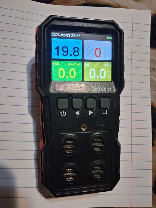 Вимірювач концентрації газу