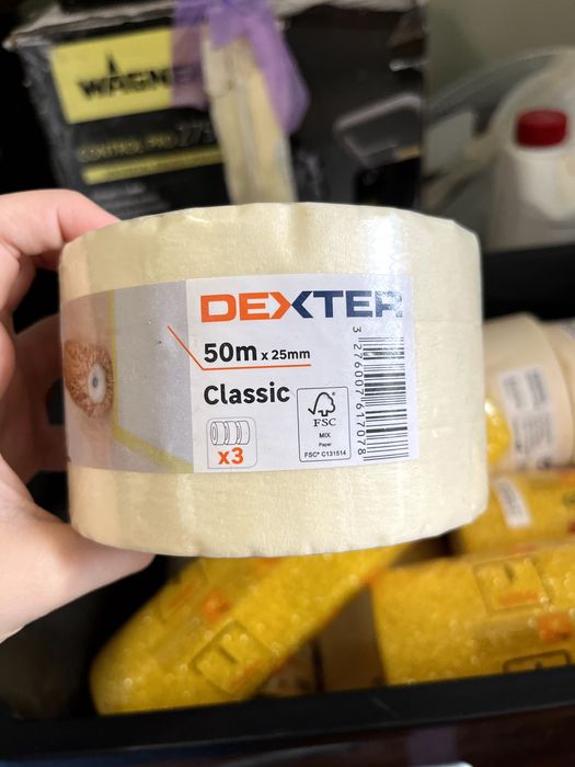 Fita de Pintor DEXTER 50m x 50mm