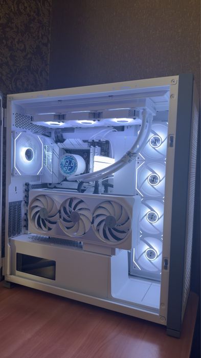 Ультра білий ігровий ПК преміум-класу | RTX 4080 | Ryzen 7 | DDR5