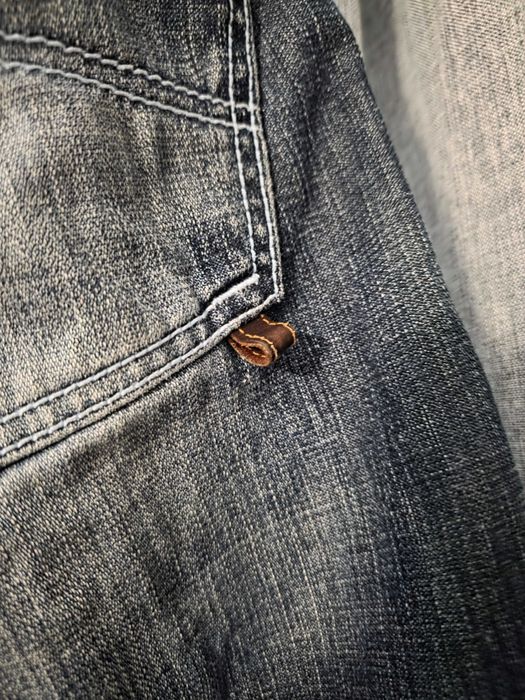 Spodnie Armani Jeans vintage retro proste szerokie