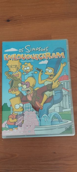 Séries em dvd Os Simpsons Black Adder São Miguel