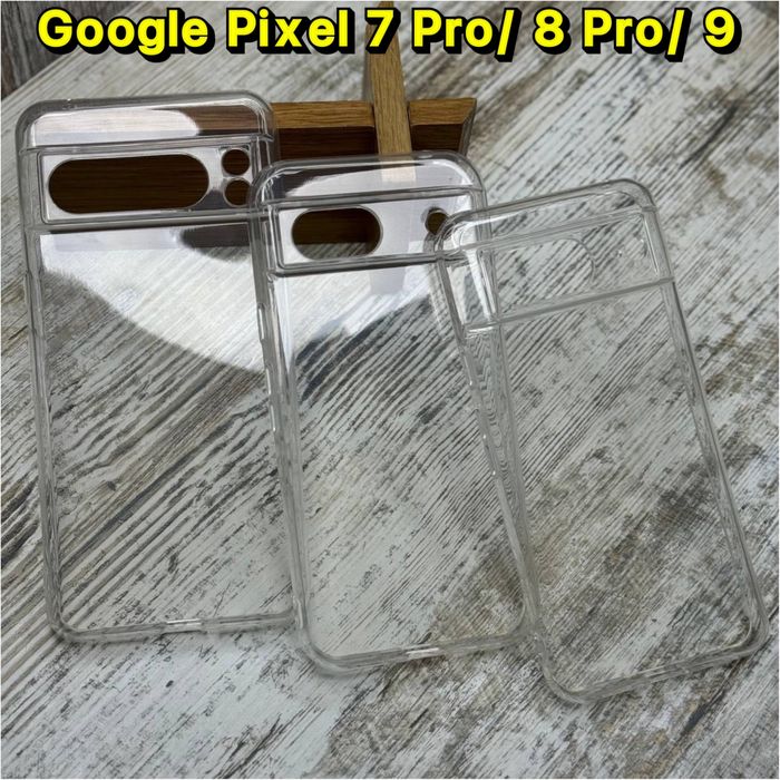 Чехол силикон Clear Case 2 mm на Google Pixel 7 Pro/ 8 Pro/ 9 Чохол