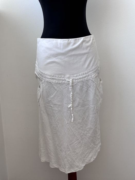 Спідниця для вагітних льон H&M MAMA  M