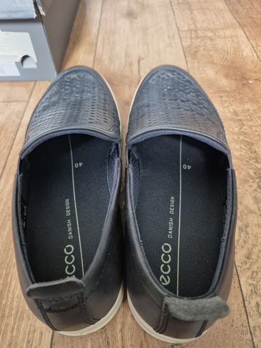 Сліпони Ecco 40 розмір шкіряні