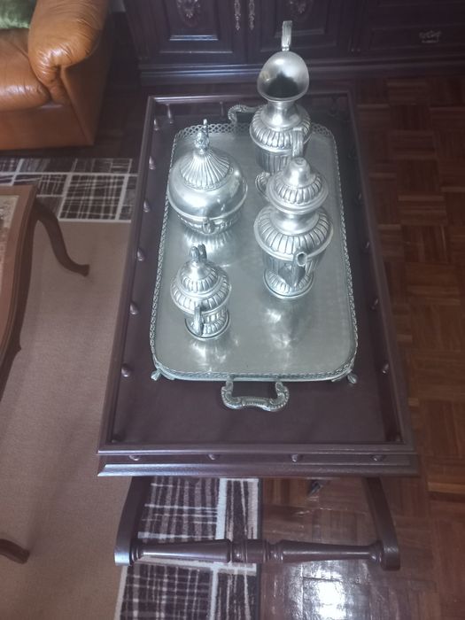 Carrinho bar em madeira vintage