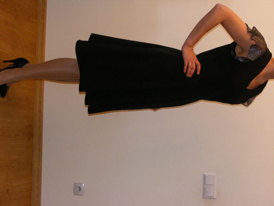 Sukienka Tiffi L - czarna, elegancka