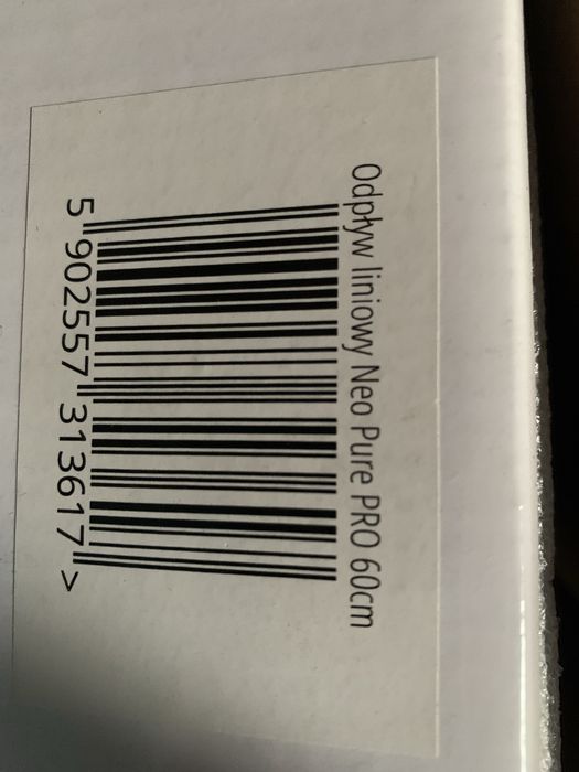 Odpływ liniowy Neo pure pro 600