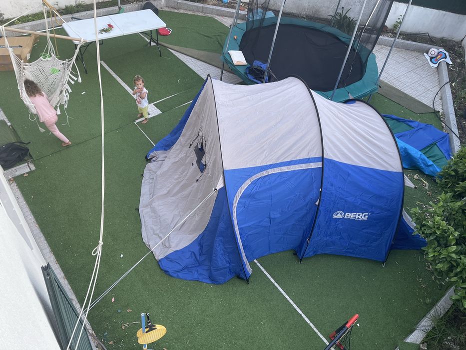 Tenda para 6 dois quartos
