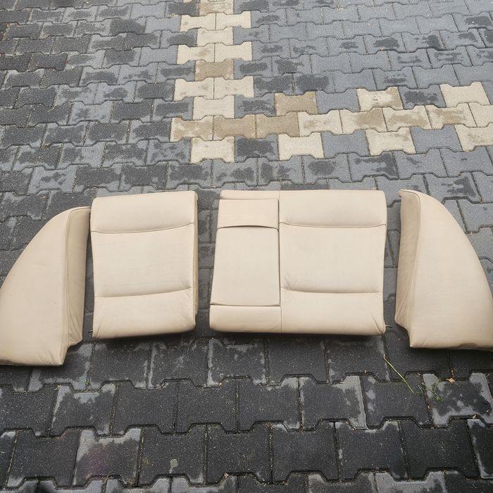 E46 kanapa składana sedan beżowa