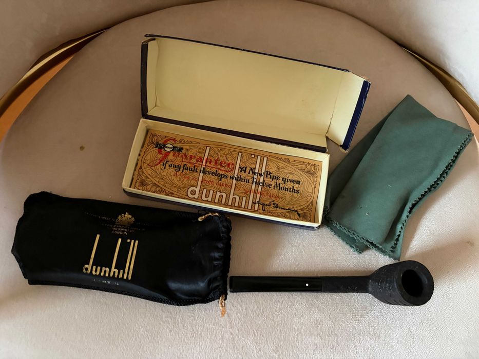 Cachimbo Vintage Dunhill Shell Briar 137 (Ano 1969) – Set Completo Luxo