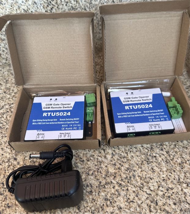 Modulo gsm / abrir portao com telemovel / chamada