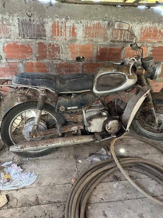 Yamaha YA-6 125cc 1968 | Barn Find Original | Livrete Português