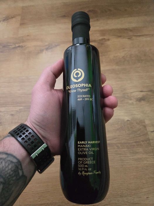 Świeża oliwa z oliwek prosto z Grecji Extra Virgin Olive Oil 500ml