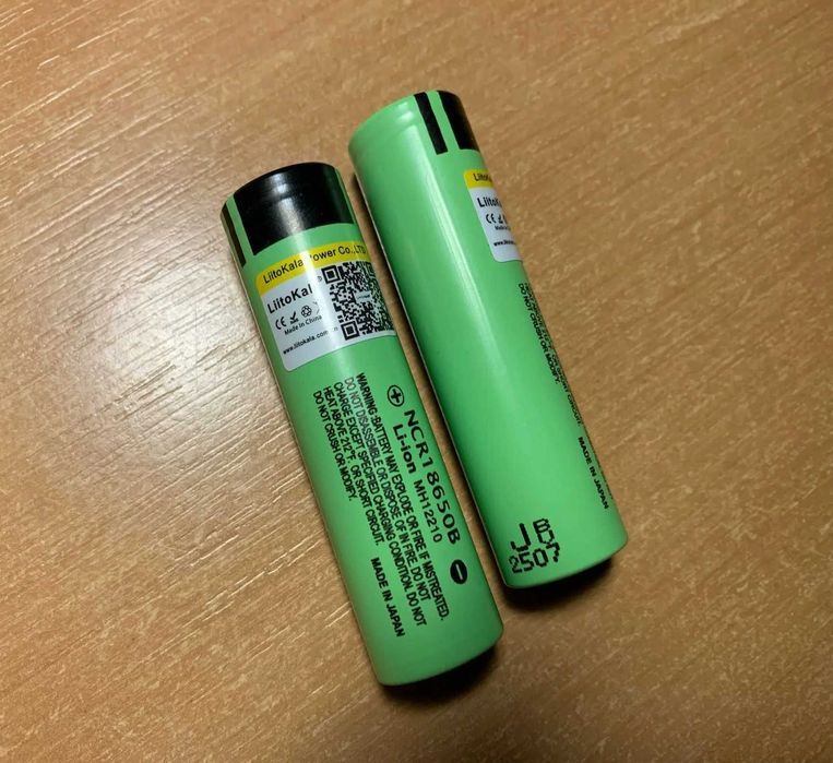 Аккумулятор LiitoKala 18650 оригинальный Литокала 3.7V высокотоковый
