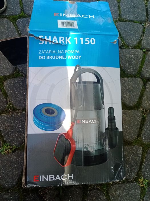 Zatapialna pompa do wody brudnej z pływakiem