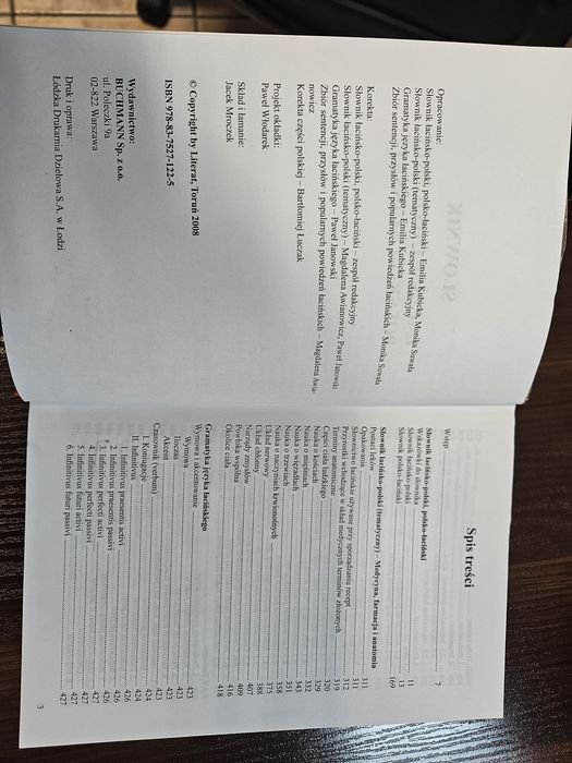 Słownik łacińsko-polski i polsko-łaciński BUCHMANN