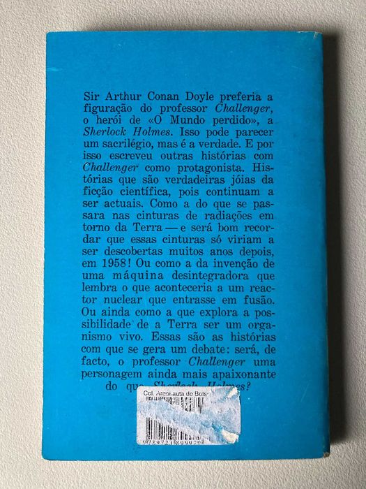 O Dia em que a Terra Gritou, de Conan Doyle