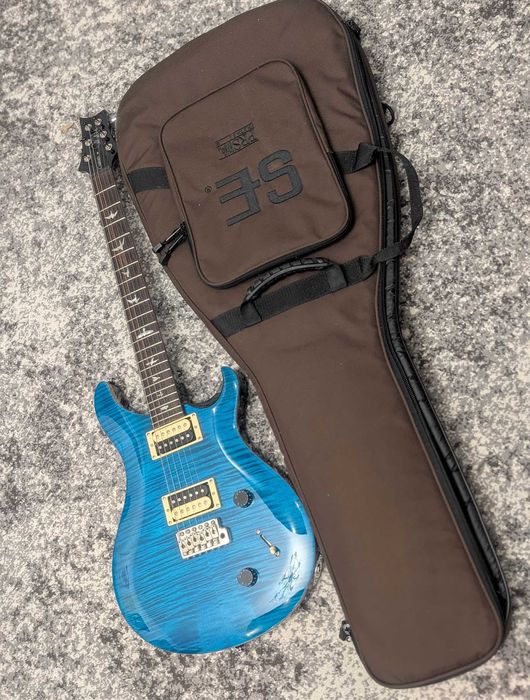 Электрогитара PRS SE Custom 22 Sapphire Blue + локовые колки