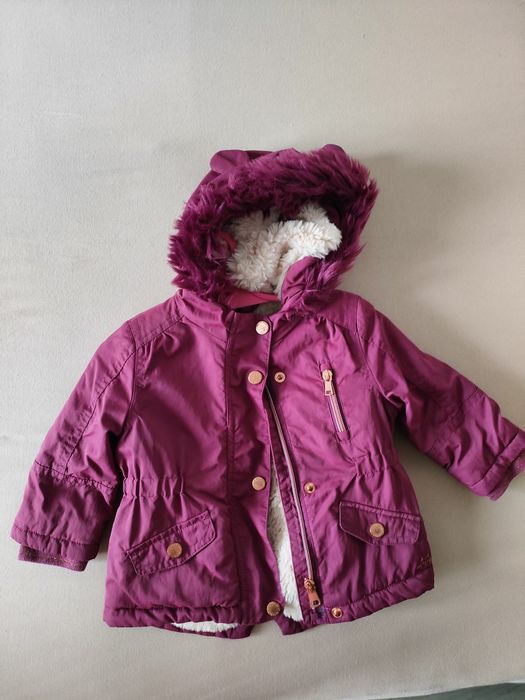 Kurtka zimowa NEXT dla dziewczynki rozmiar 68-74