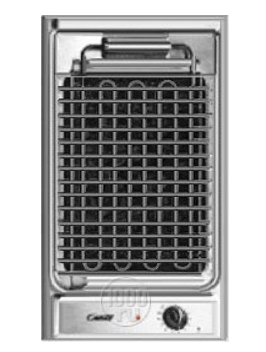 Вбудовуваєма панель електрогриль барбекю з лавовим камінням