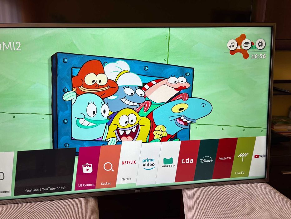 TV LG 49 cali 4k