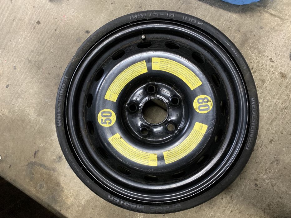 Audi q7 4L (2006-2015) запаска костиль докатка 195/75/r18