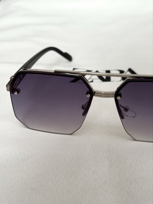 Okulary przeciwsłoneczne męskie metal frame Modern Style Summer Edition ~ Zara Accessories One Size