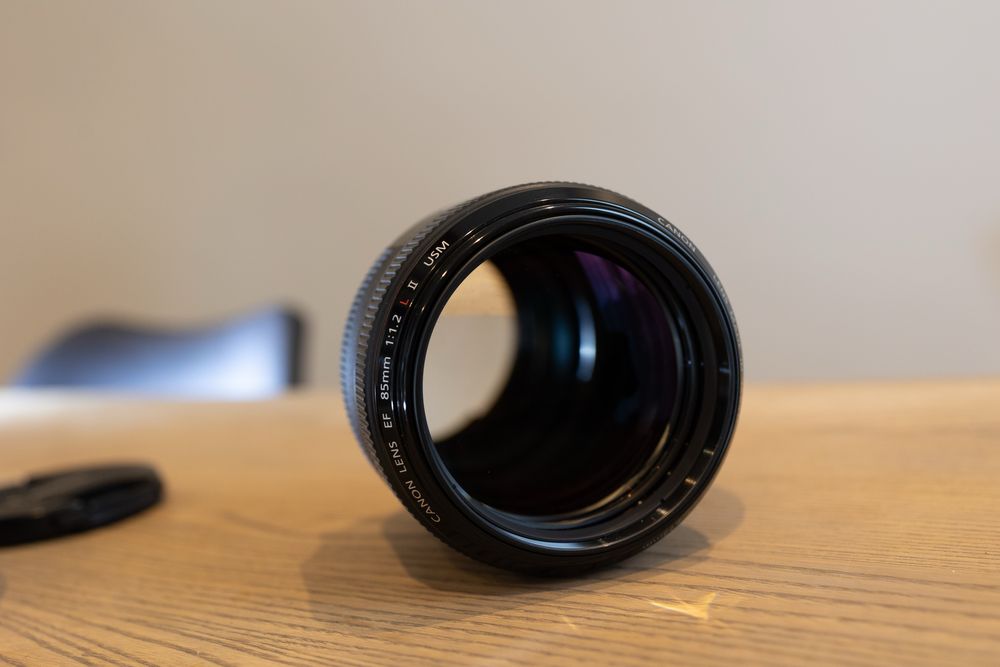 Обєктив Canon ef L 85mm 1.2 II USM