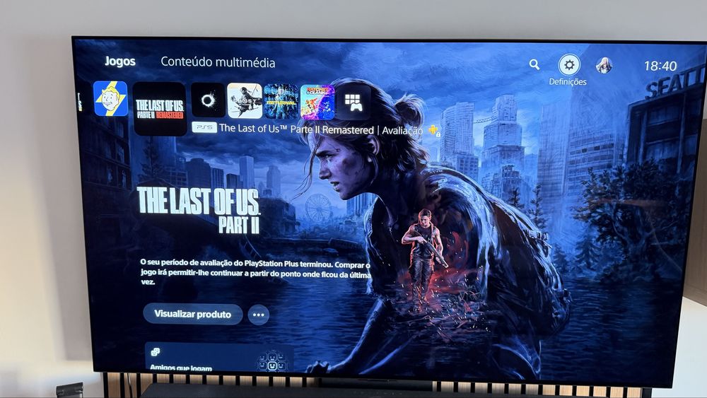 PS5 com leitor e 850gb ssd