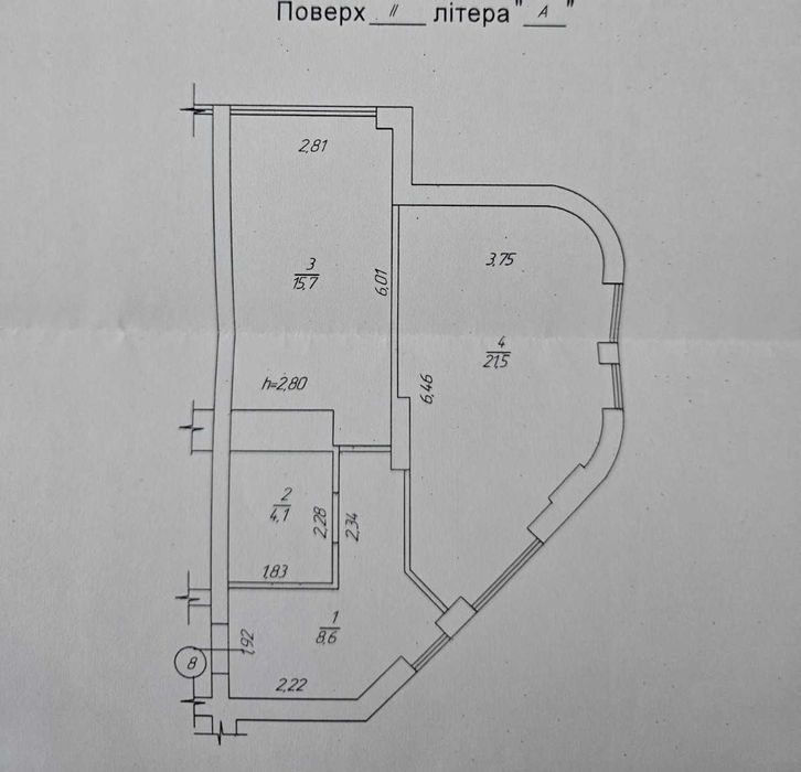 Продаж 1кк  квартири в ЖК Лісопарковий  з сучасним ремонтом Євроремонт
