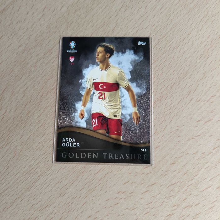 Set Completo Cartas Golden Treasure Topps Euro 2024