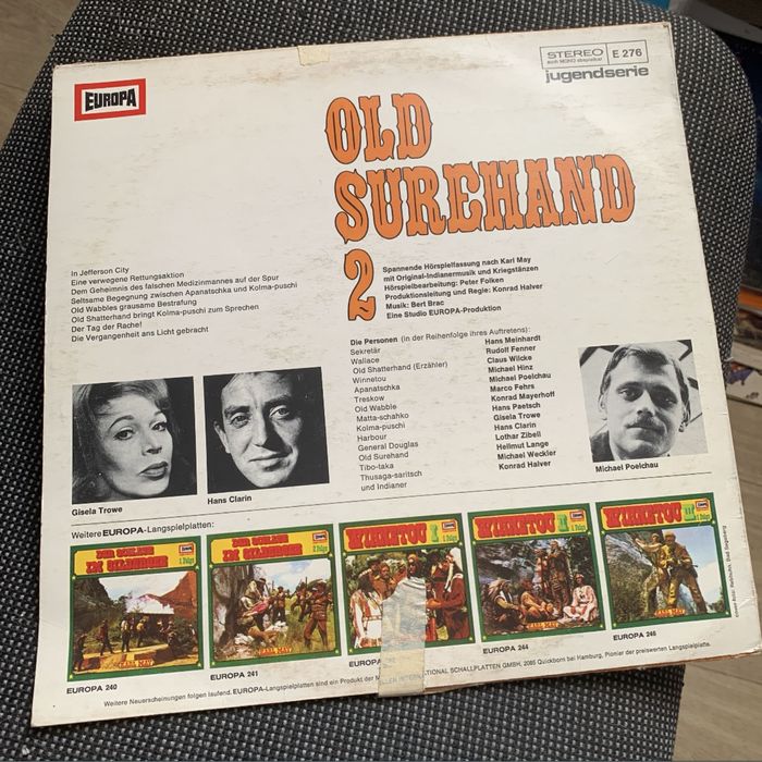 Виниловая пластинка Old Surehand