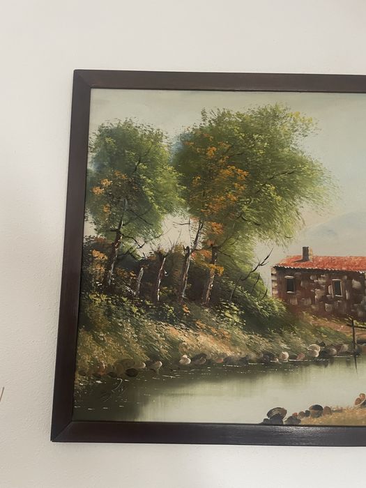 Pintura de Paisagem Rural