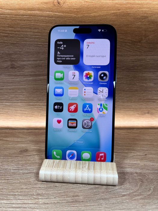 iPhone 15 Pro Max 256 Blue! АКБ: 90%! №: 2376! СТАН ІДЕАЛЬНИЙ! З США! Айфон купити оригінал !!