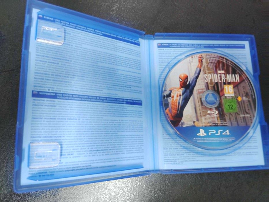 Spiderman PS4 Angielska wersja gry - brak Polskiego w grze
