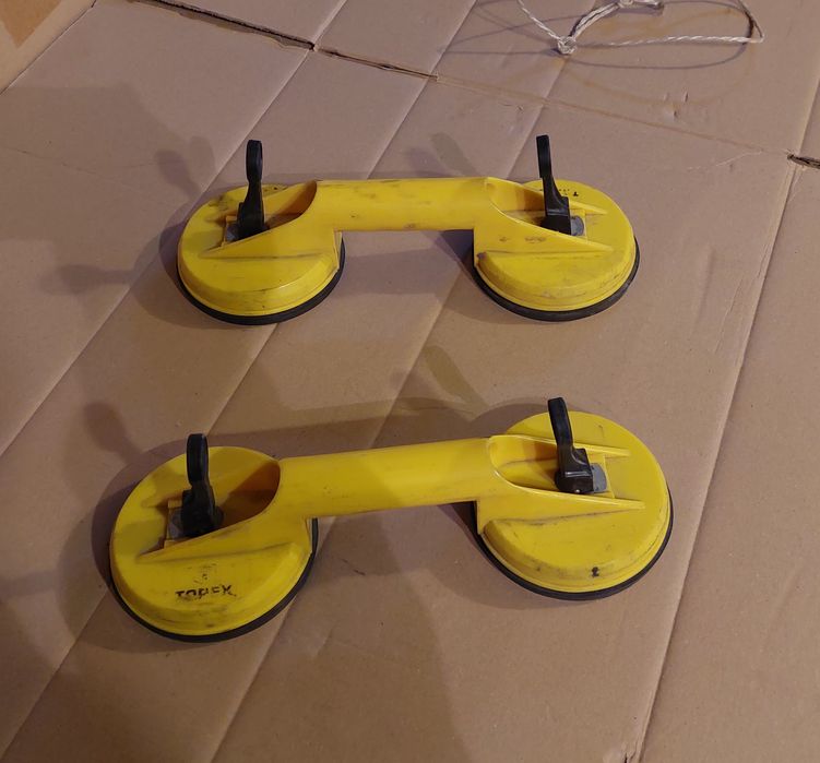 Podwójna przyssawka do szyb płytek gresu