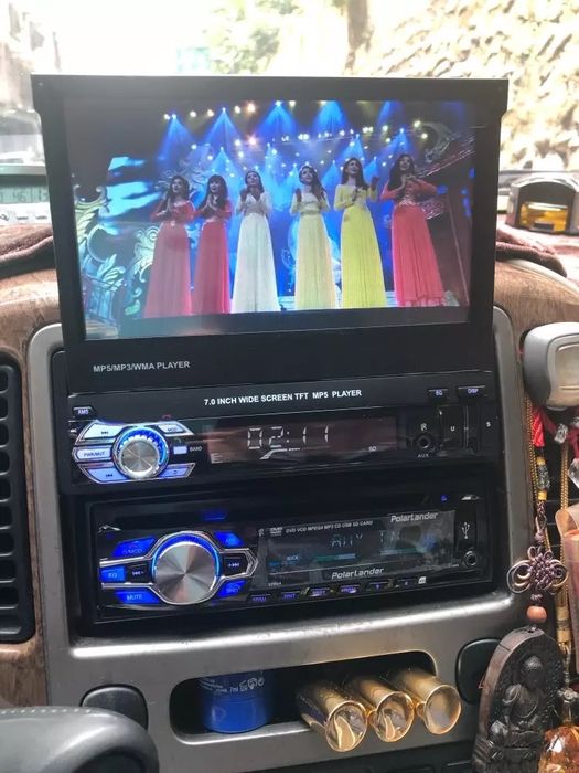 Auto-Rádio MP5 Retrátil Touch (NOVO) GPS/ Atende Chamadas etc