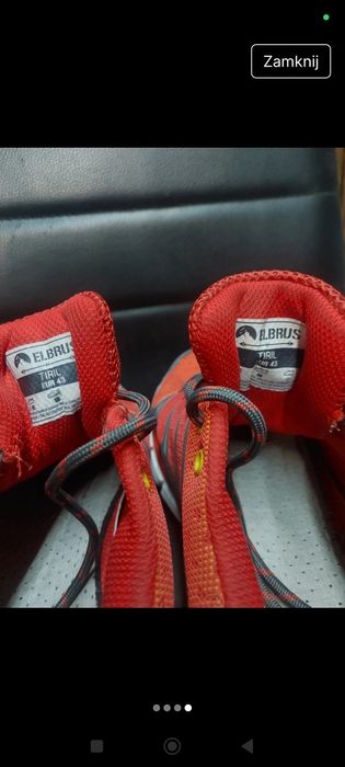 Elbrus trekkingowe 43 wkładki 28 cm.