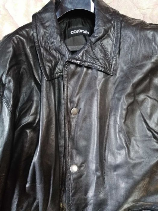 Damska Kurtka Skórzana Vintage/Retro Comma